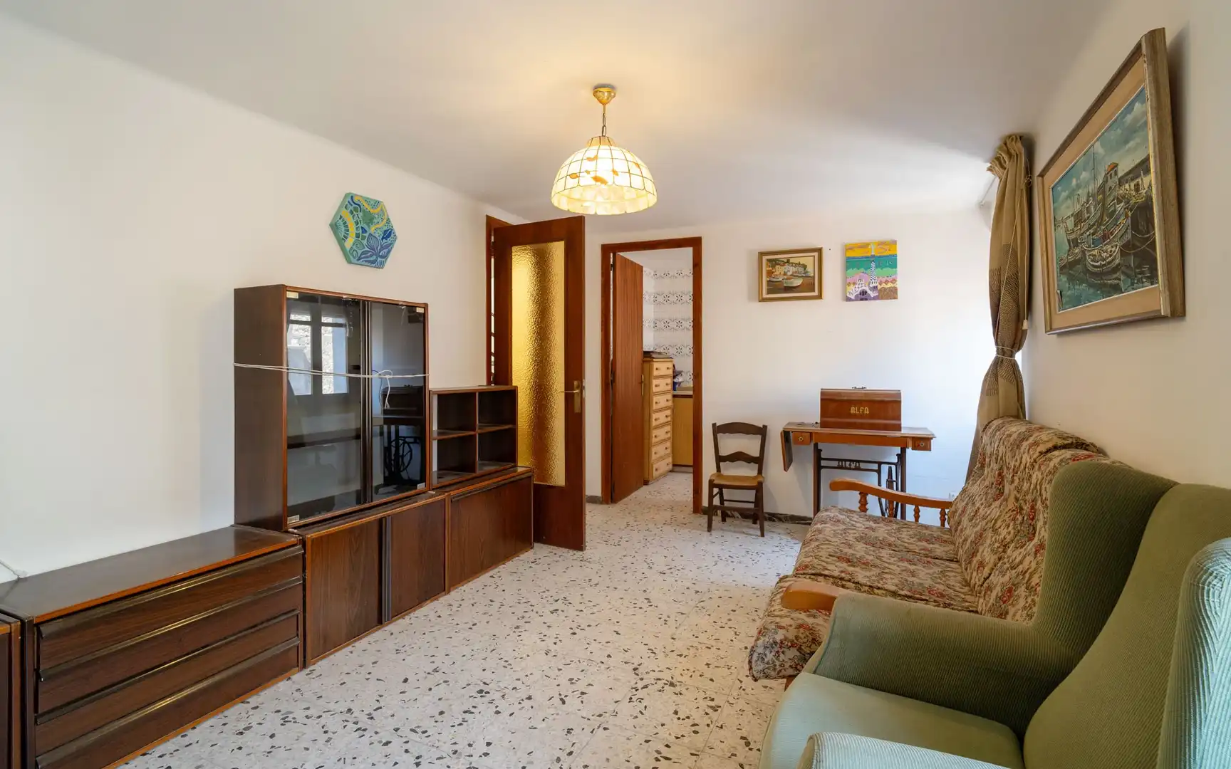 Sala de estar de Casa o chalet en venta en Vallmoll con Trastero, Amueblado y Balcón