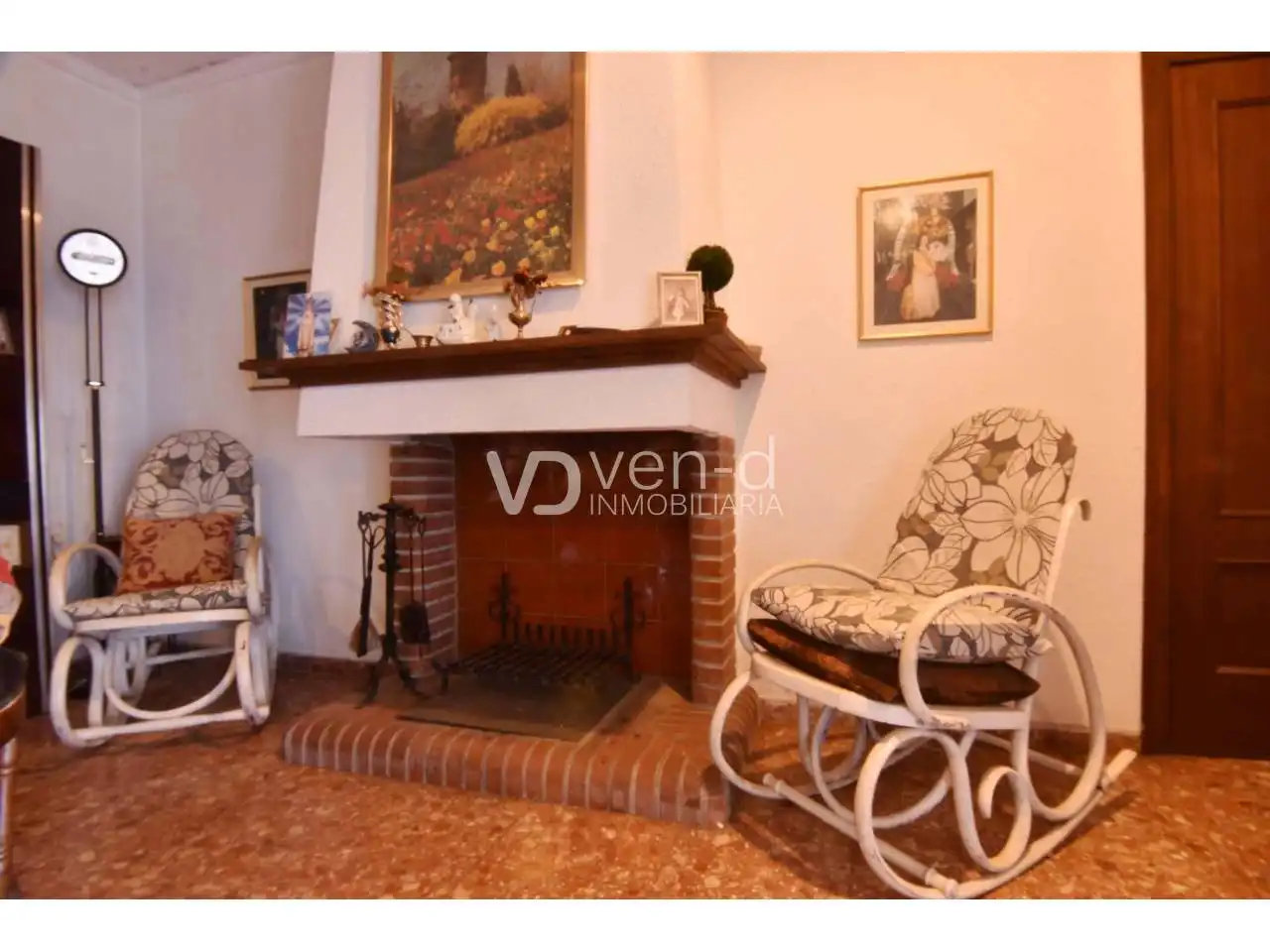 Sala de estar de Dúplex en venta en Enguera con Terraza y Balcón