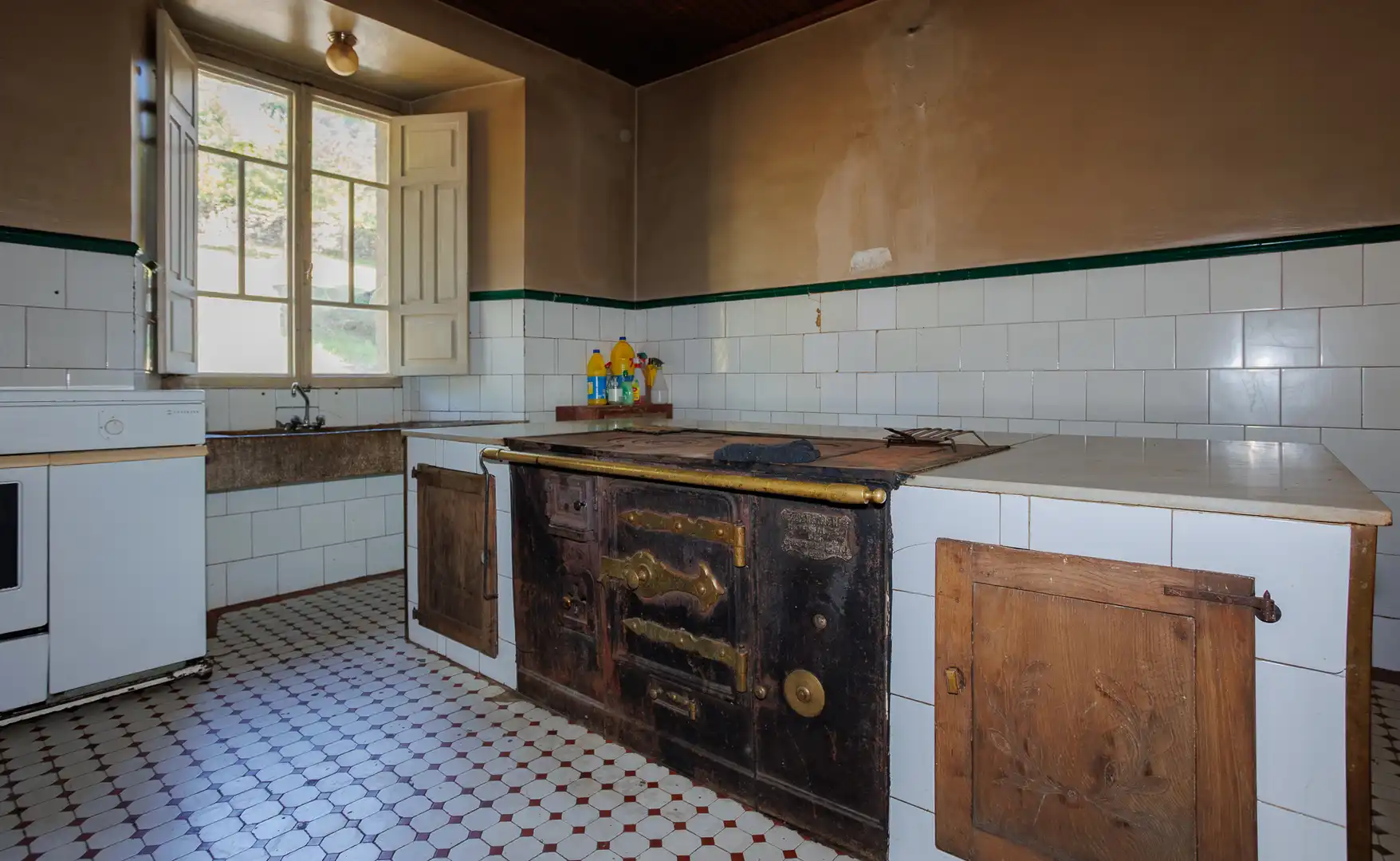 Cocina de Finca rústica en venta en A Fonsagrada  con Amueblado