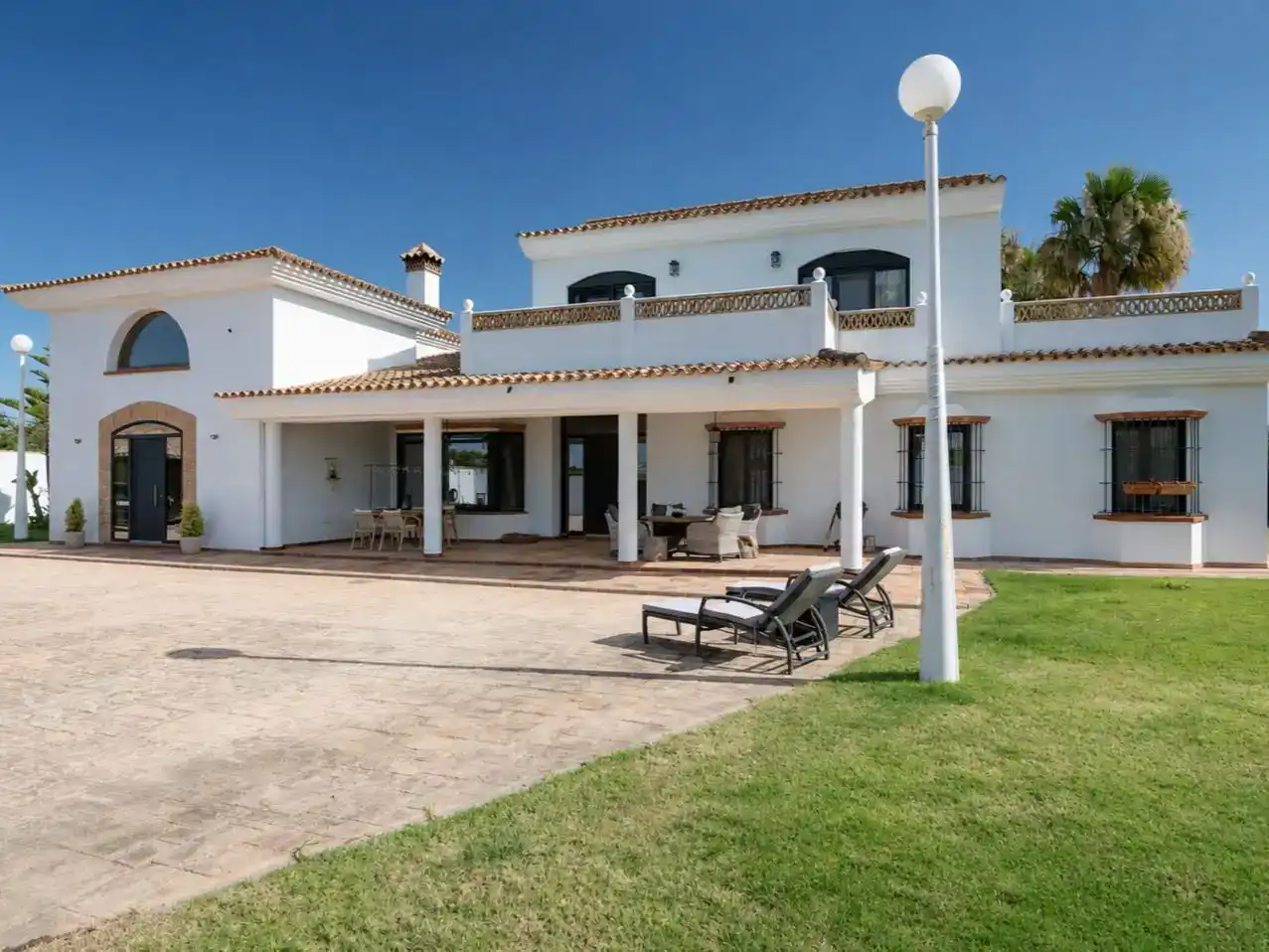 Vista exterior de Piso en venta en Aljaraque con Aire acondicionado, Jardín privado y Trastero