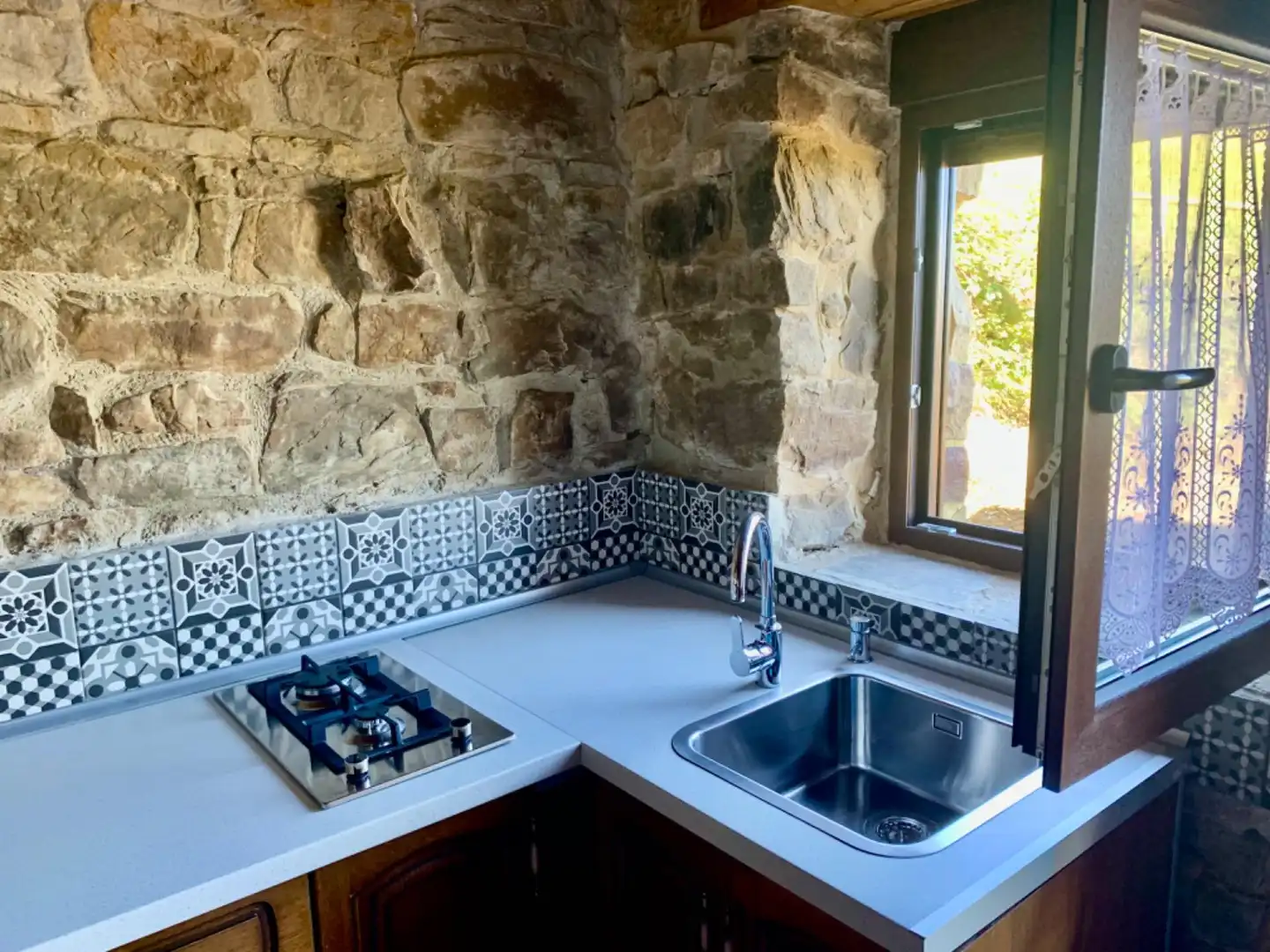 Cocina de Casa o chalet en venta en San Roque de Riomiera con Jardín privado