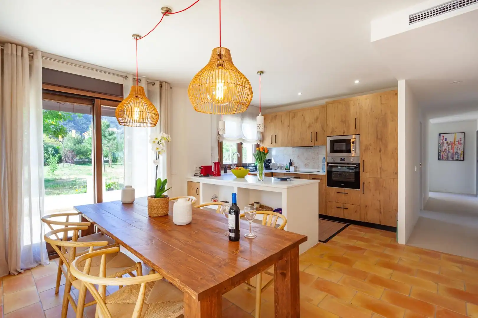 Kitchen of Houses for rent in Pedreguer  with Air Conditioner, Heating and Private garden