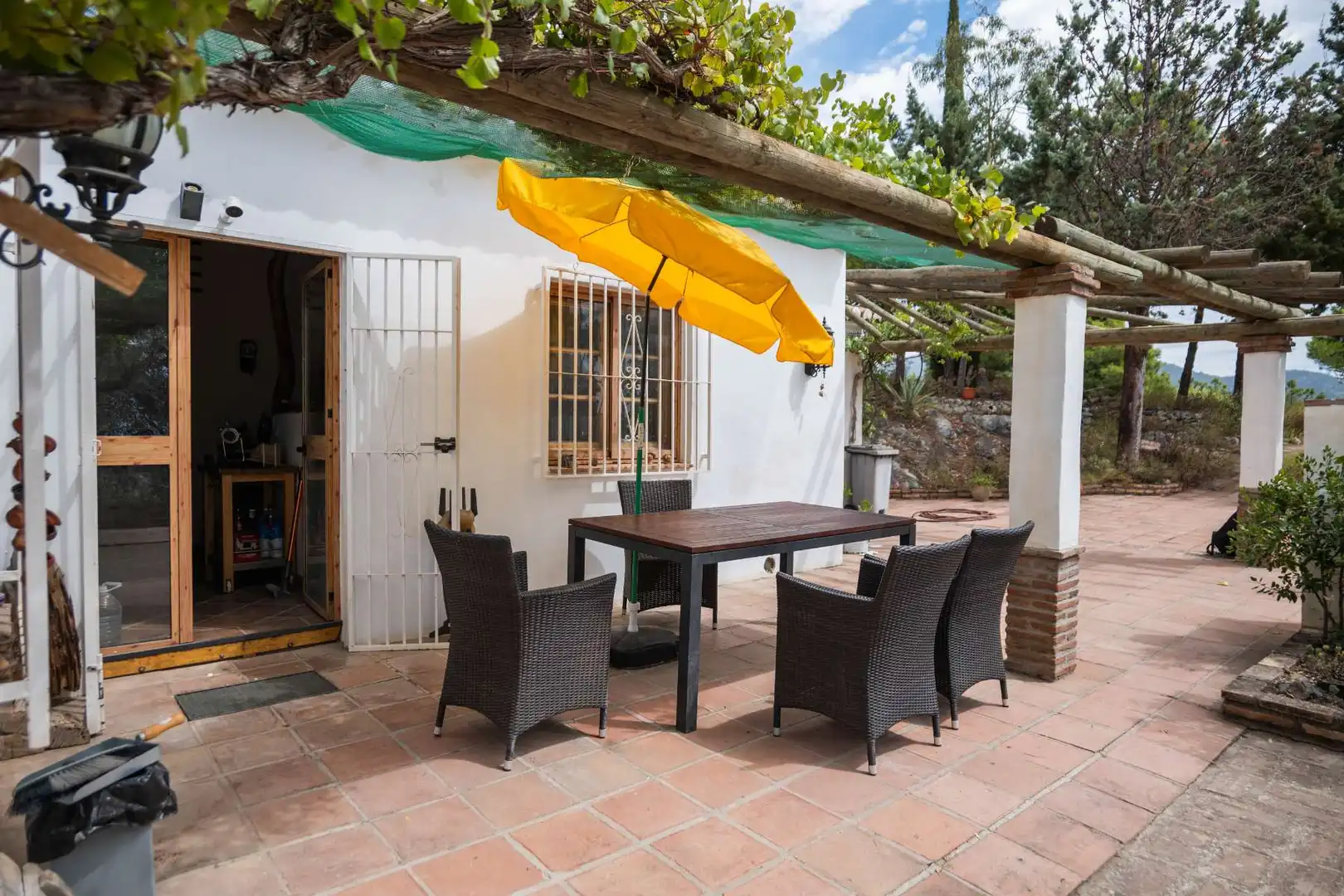 Garden of Houses for sale in Canillas de Albaida  with Air Conditioner, Private garden and Terrace