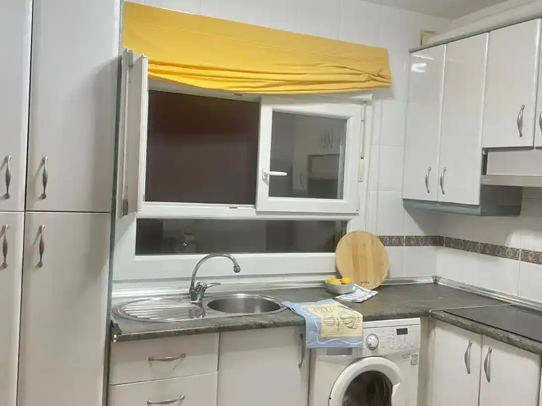 Küche von Wohnung zur Miete in Roquetas de Mar mit Möbliert