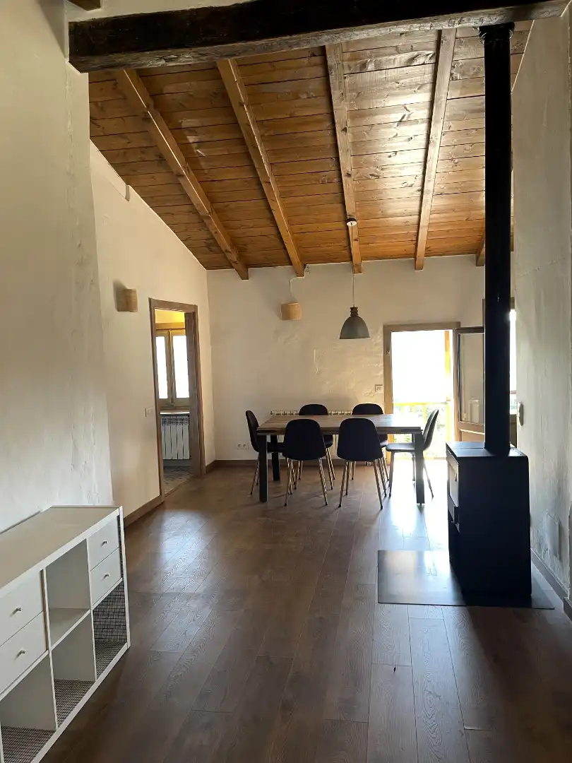 Dining room of Flat for rent in La Vall d'en Bas  with Heating and Balcony