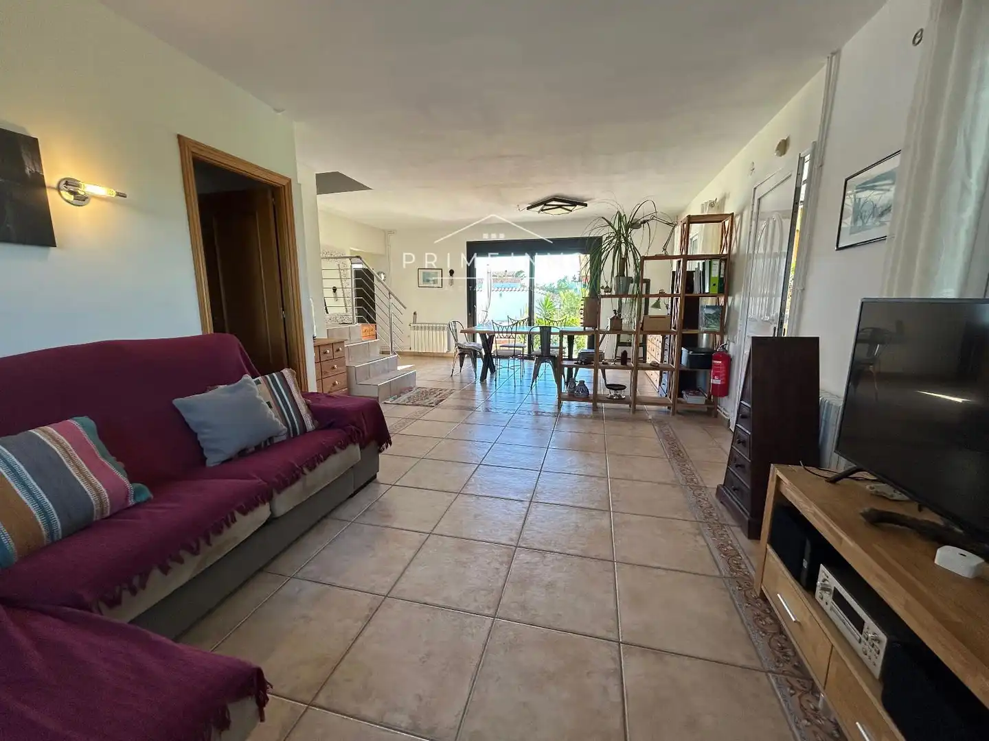 Sala d'estar de Finca rústica en venda en L'Ampolla amb Terrassa, Traster i Piscina