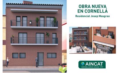 Exterior view of Duplex for sale in Cornellà de Llobregat  with Air Conditioner, Heating and Parquet flooring