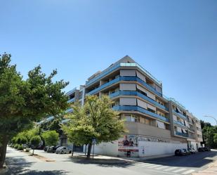 Vista exterior de Pis de lloguer en Almansa amb Aire condicionat i Terrassa