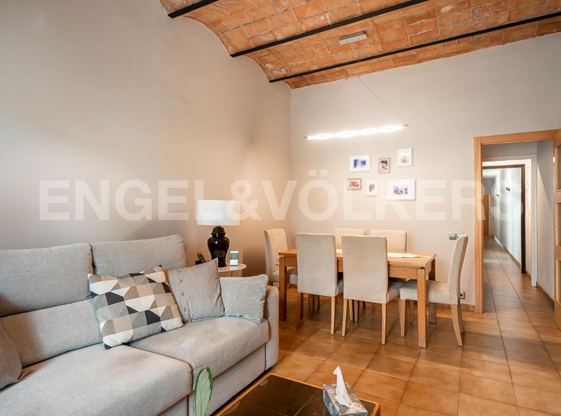Living room of Apartment for sale in  Barcelona Capital  with Heating, Terrace and Balcony