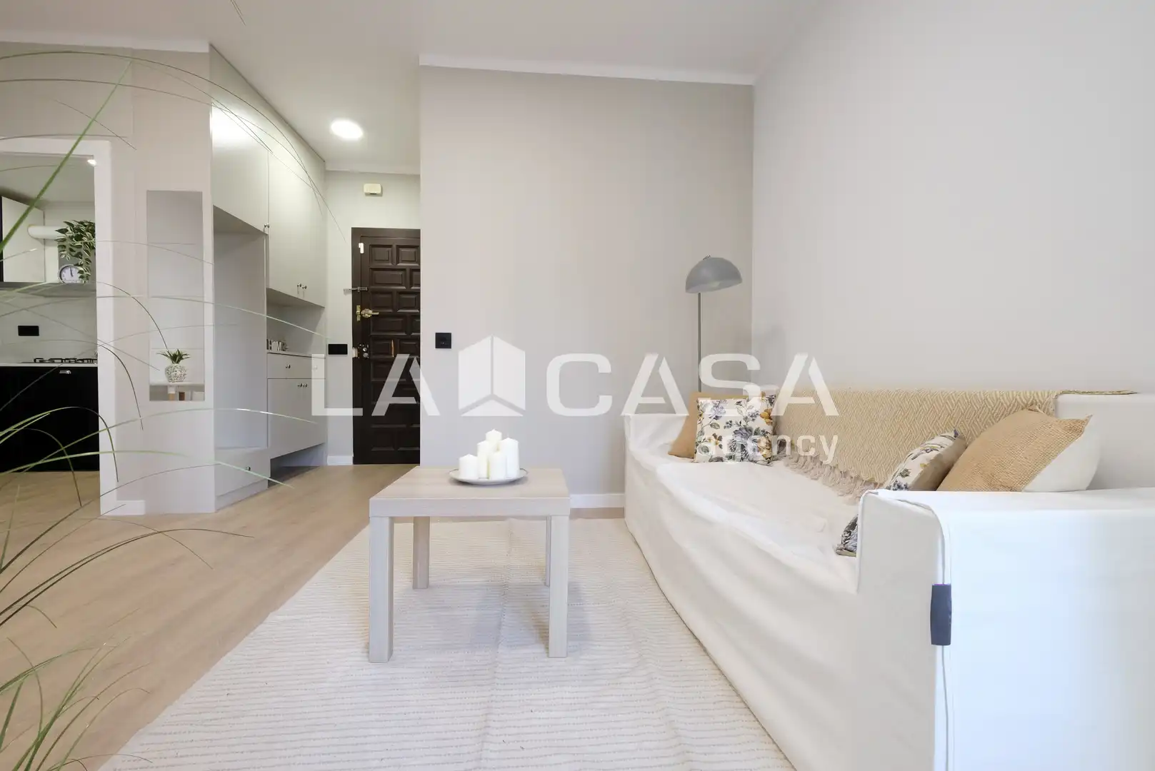 Living room of Flat for sale in Barcelona  with Balcony