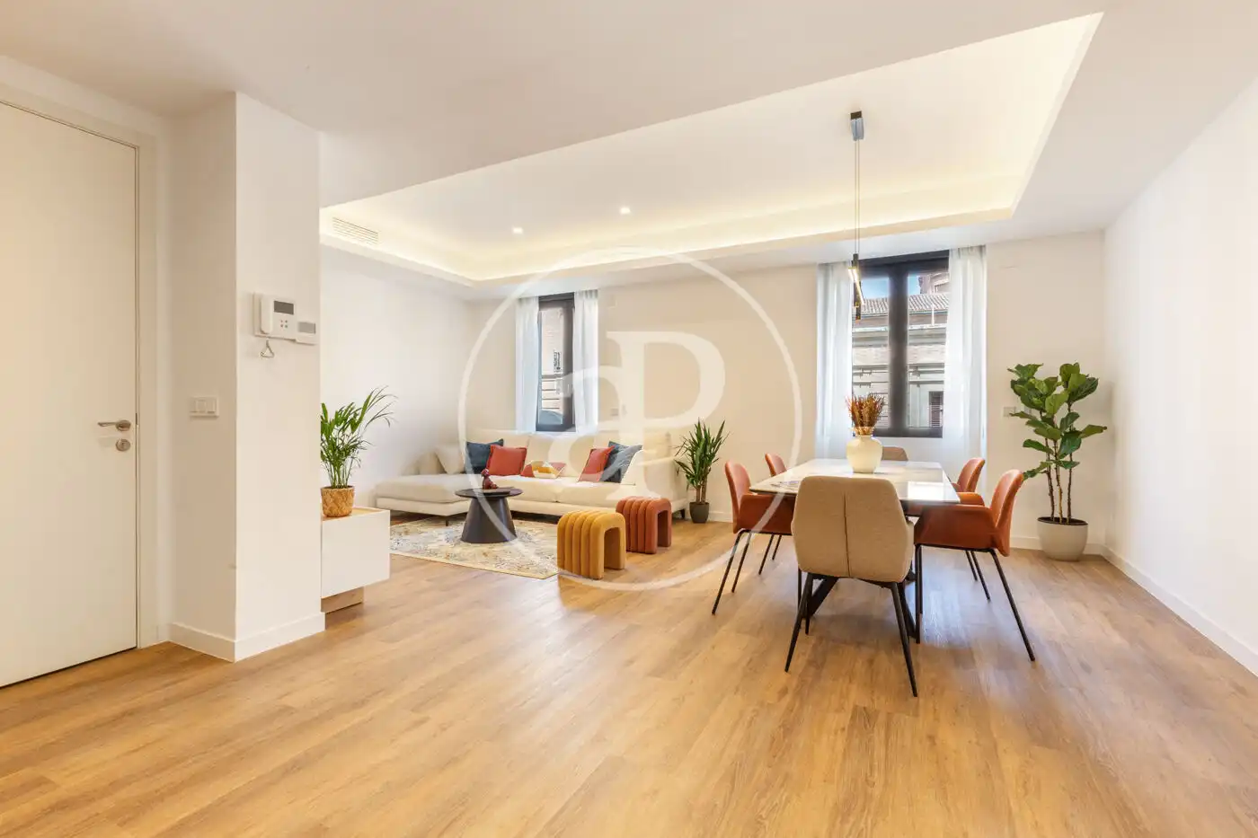 Sala de estar de Piso en venta en  Valencia Capital con Aire acondicionado, Calefacción y Amueblado
