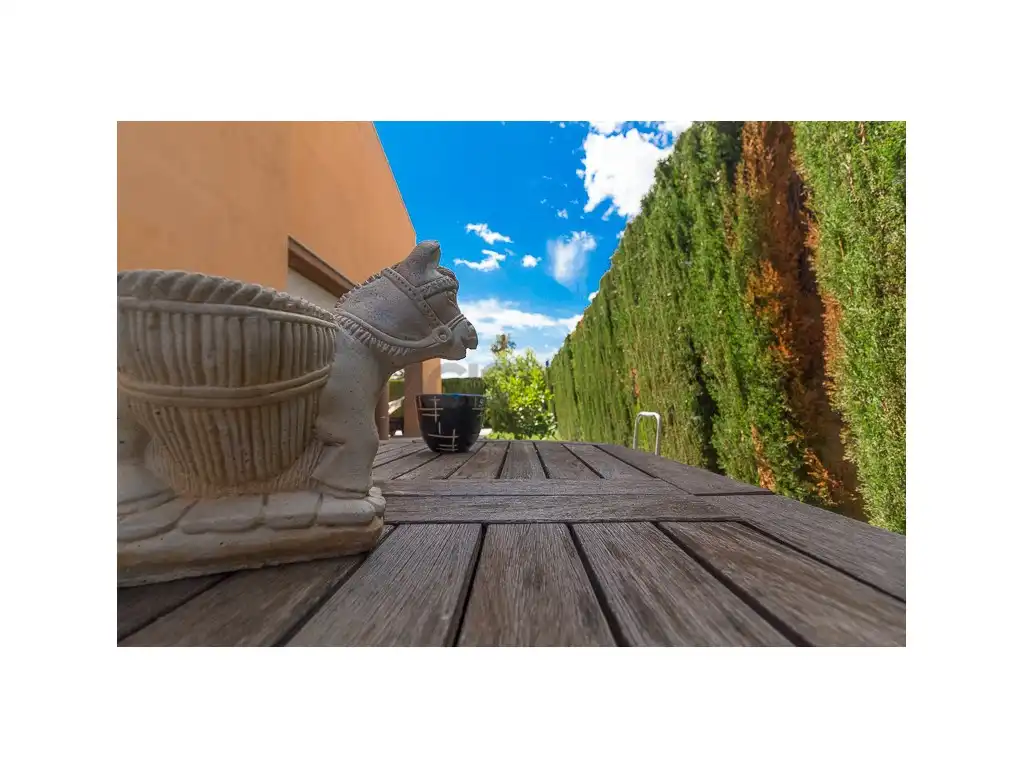 Terraza de Casa o chalet en venta en L'Alcúdia con Aire acondicionado, Jardín privado y Terraza
