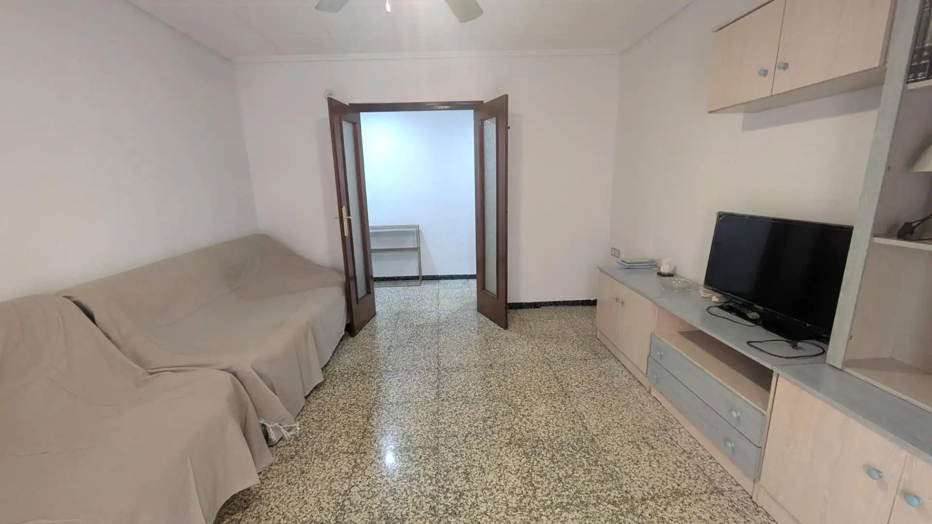 Living room of Flat for rent in Elche / Elx  with Air Conditioner, Furnished and Balcony