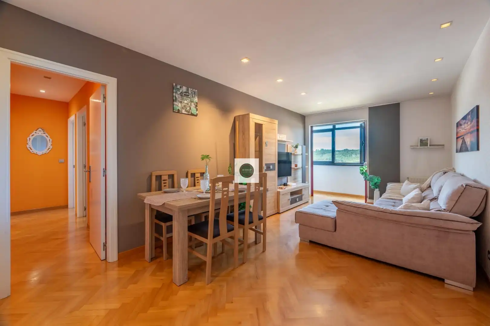 Sala de estar de Piso en venta en A Coruña Capital  con Calefacción y Trastero