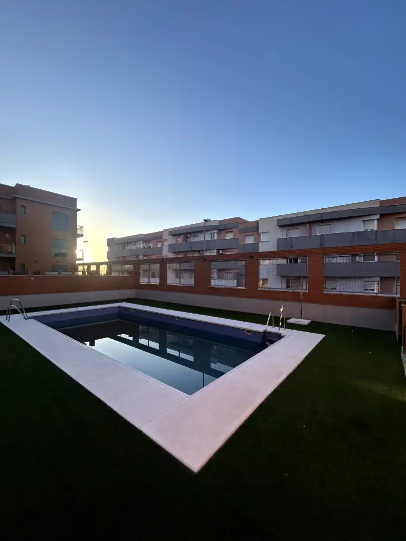 Piscina de Piso de alquiler en Vícar con Amueblado y Piscina comunitaria