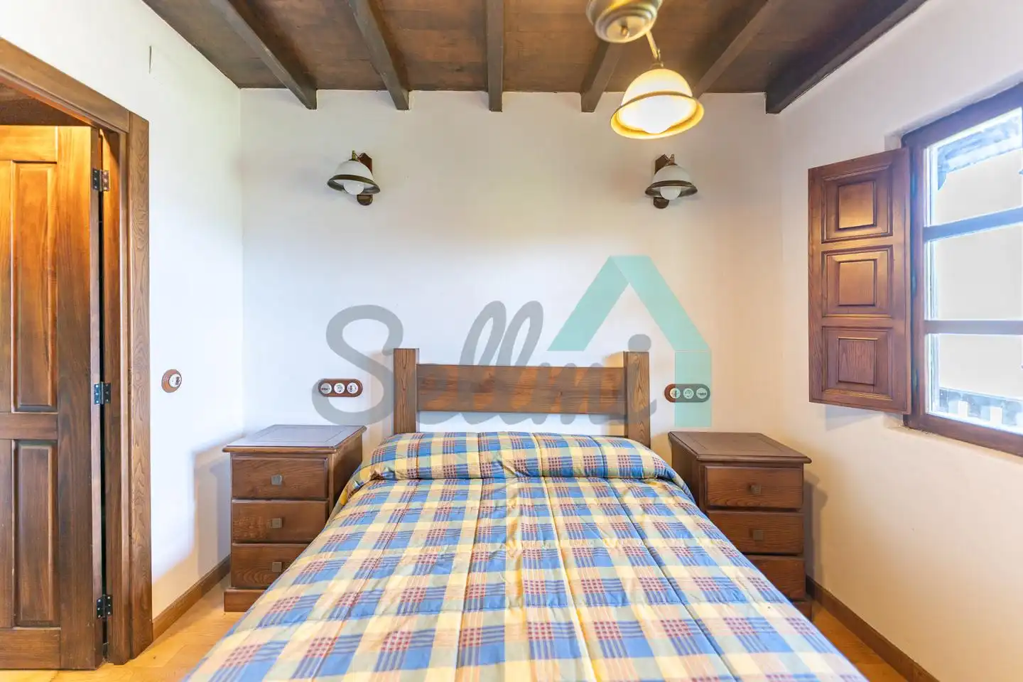 Habitación de Casa o chalet en venta en Morcín con Jardín privado, Terraza y Balcón