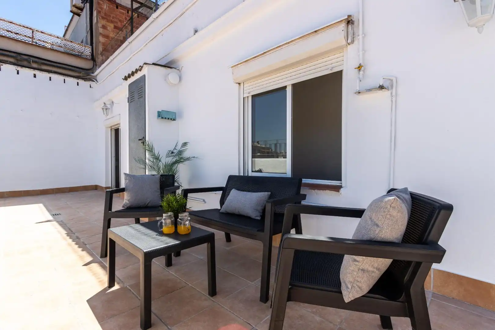 Terrasse von Dachboden zum Verkauf in Terrassa mit Klimaanlage, Heizung und Terrasse
