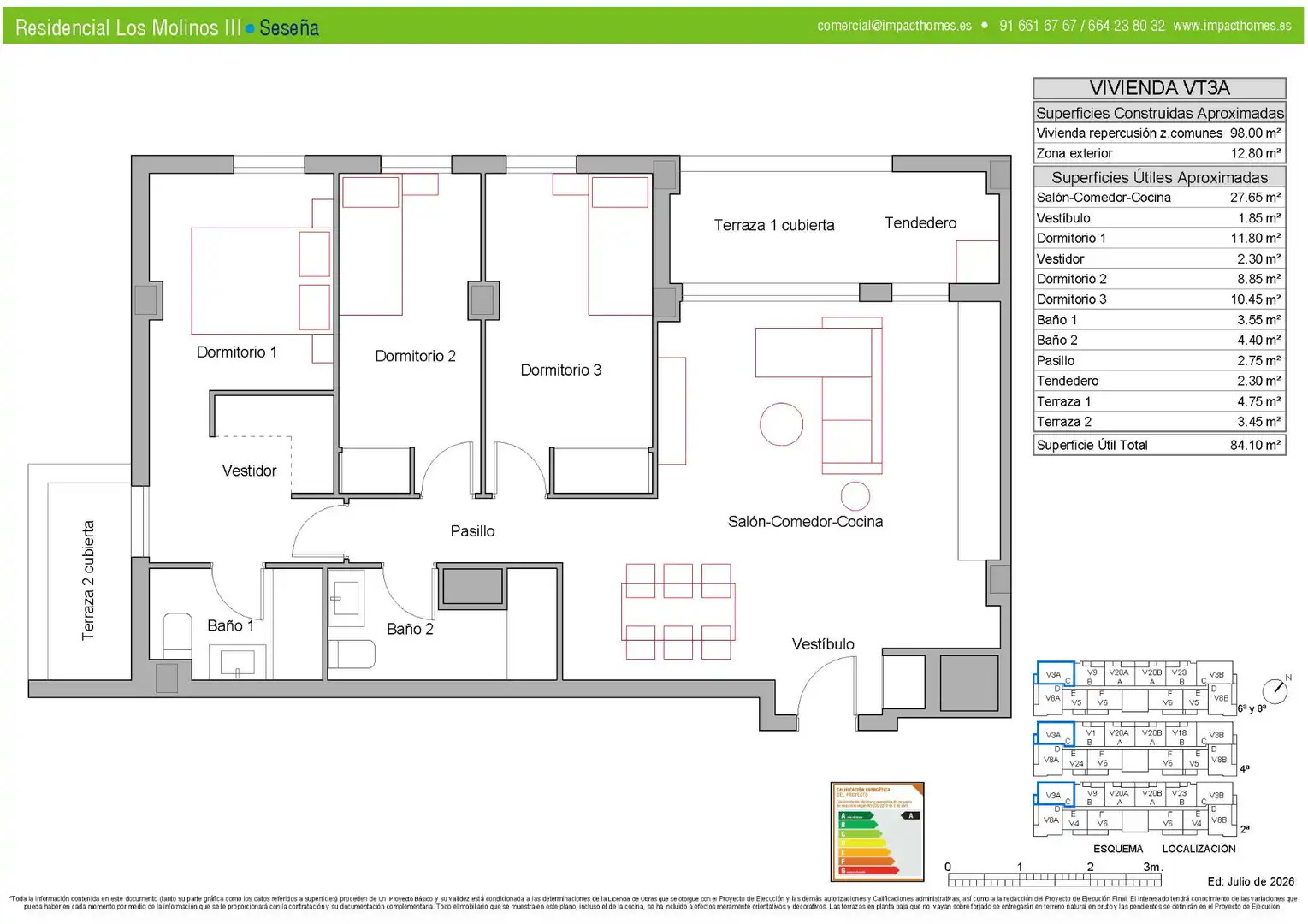Appartamento con piscina in vendita a Calle Francisco Herrera 4, imagen 11