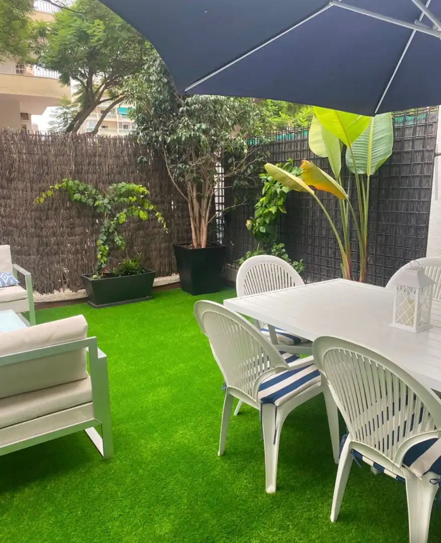 Terrassa de Dúplex de lloguer en Marbella amb Aire condicionat, Calefacció i Moblat