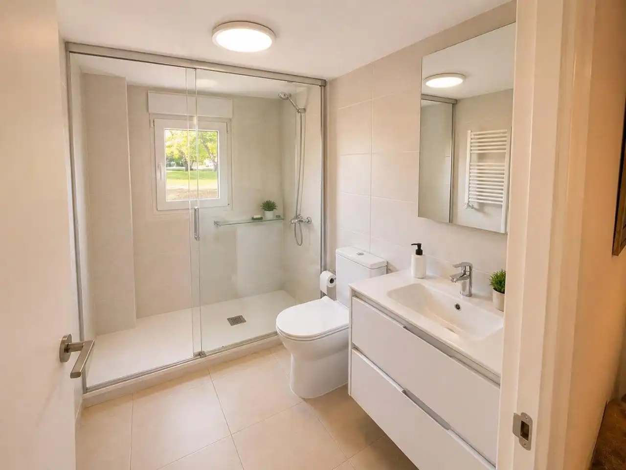 Bathroom of Houses for sale in La Cabrera  with Terrace