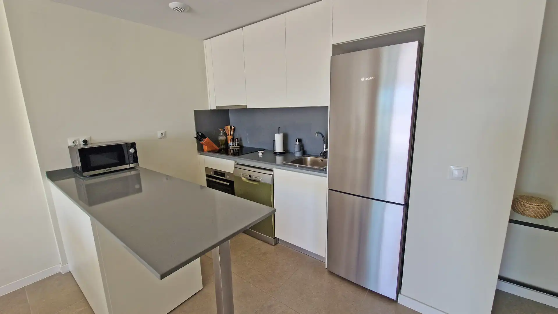 Kitchen of Apartments for sale in Estepona  with Air Conditioner, Terrace and Storage room