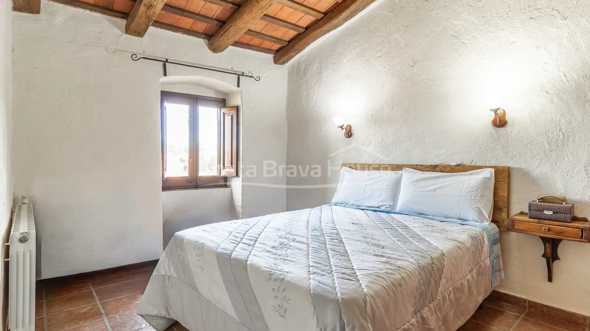 Bedroom of Country homes for sale in Begur  with Air Conditioner, Heating and Private garden