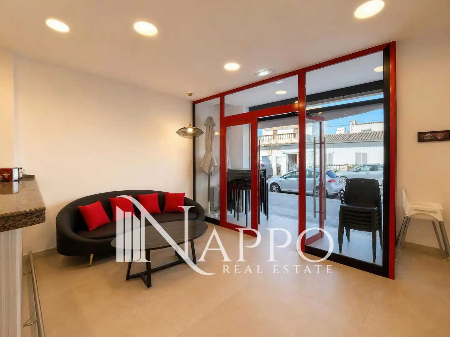 Vista exterior de Local en traspaso en  Palma de Mallorca con Aire acondicionado, Terraza y Internet