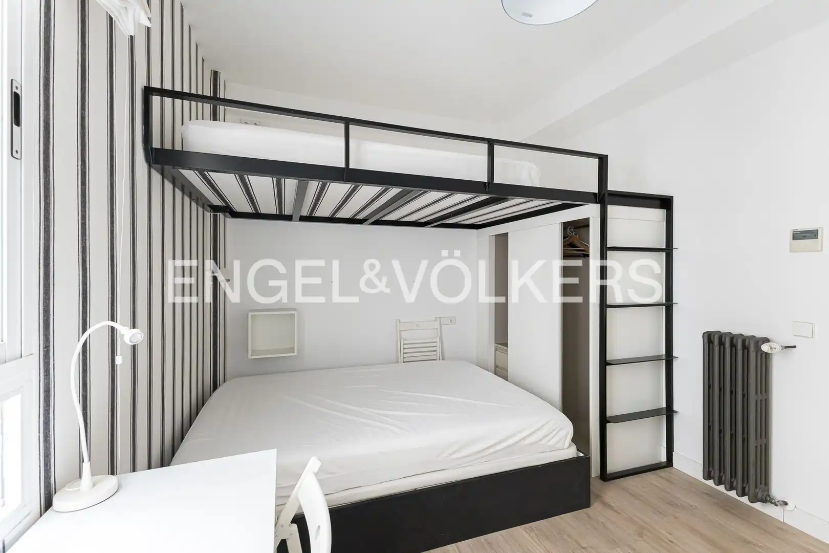 Habitación de Piso de alquiler en Madrid con Aire acondicionado, Calefacción y Amueblado