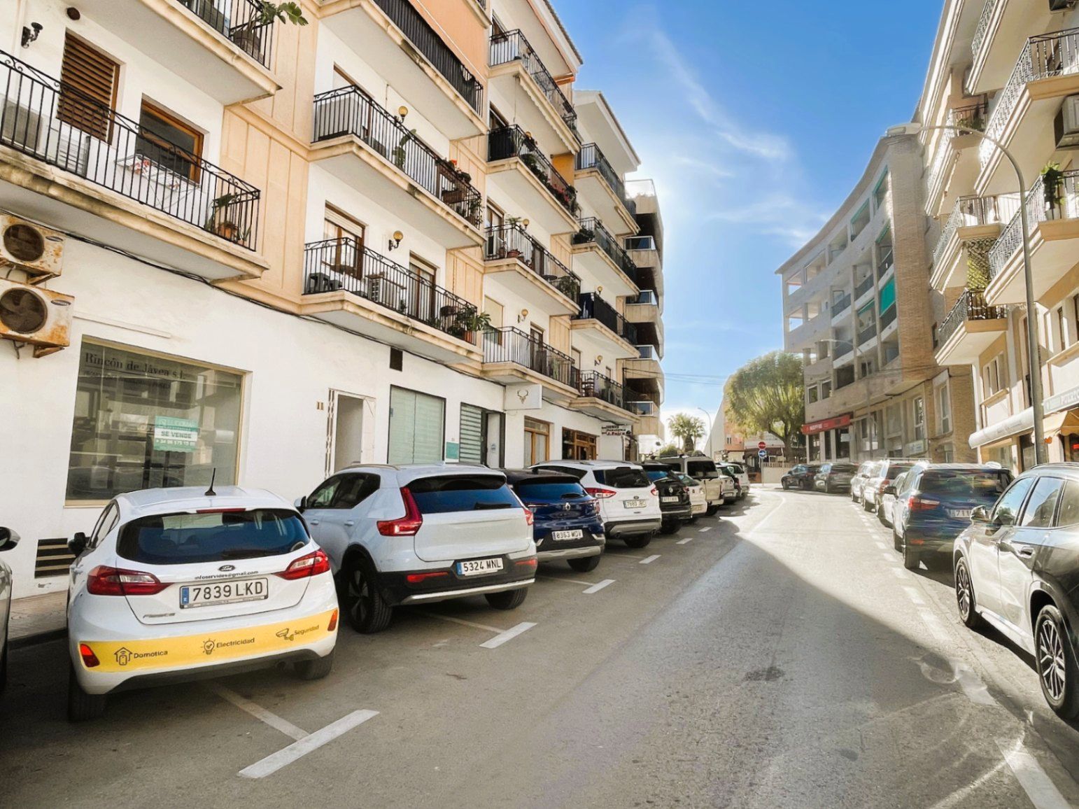 Exterior view of Premises for sale in Jávea / Xàbia  with Air Conditioner