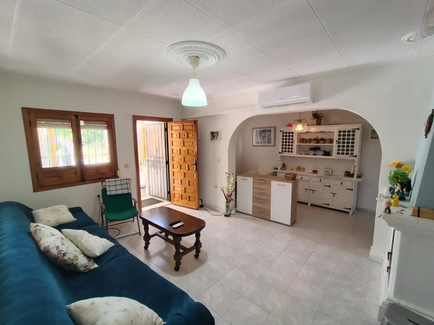 Wohnzimmer von Haus oder Chalet zum Verkauf in San Fulgencio mit Klimaanlage, Privatgarten und Terrasse