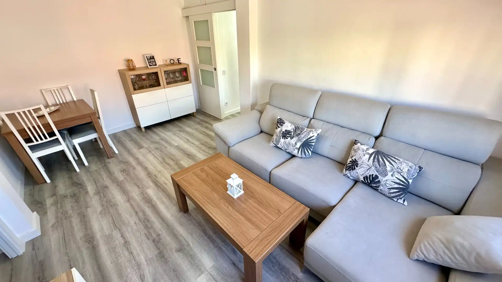 Living room of Attic for sale in Badalona  with Air Conditioner, Heating and Parquet flooring