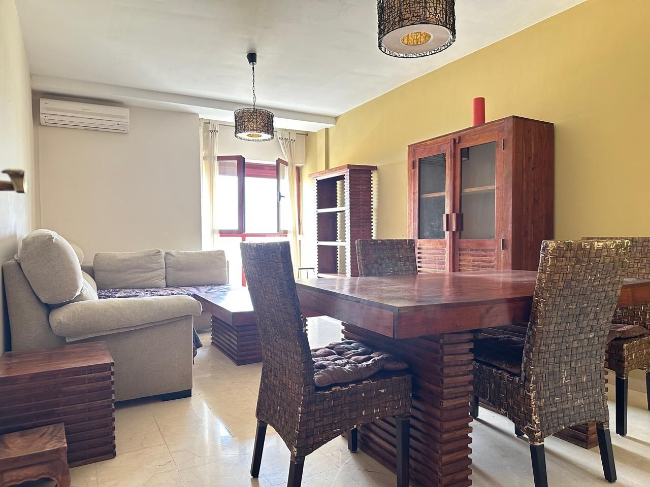 Living room of Flat to rent in El Viso de San Juan  with Heating