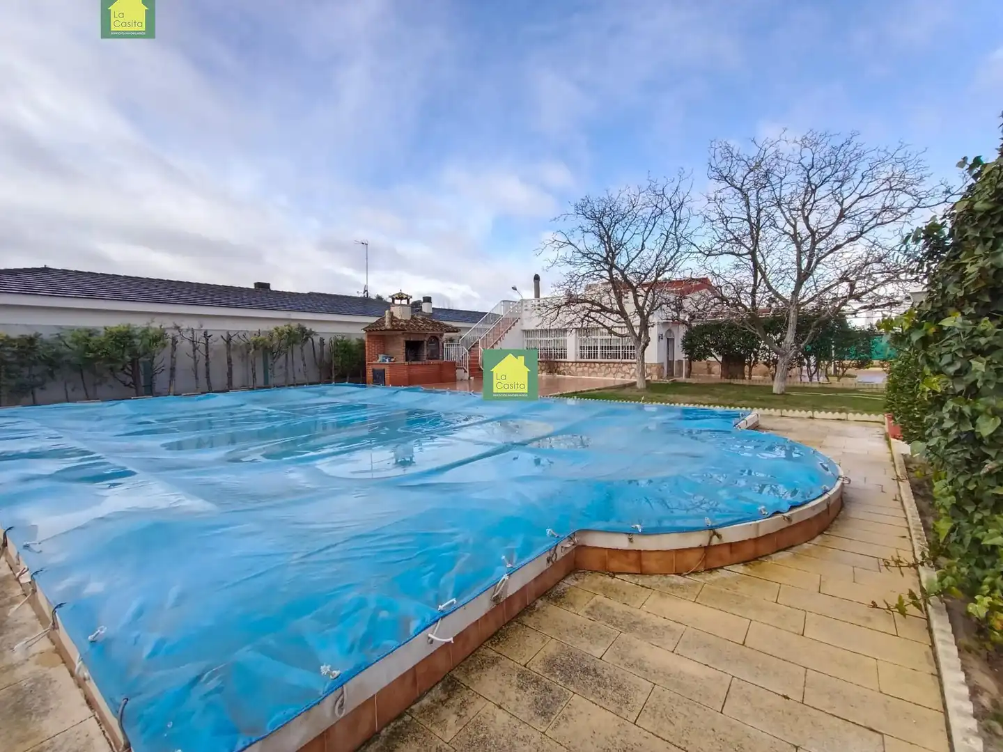 Piscina de Casa o xalet en venda en Albacete amb Aire condicionat, Jardí privat i Traster