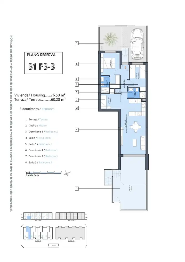 Bungalow avec piscine à vendre à Dolores, imagen 12