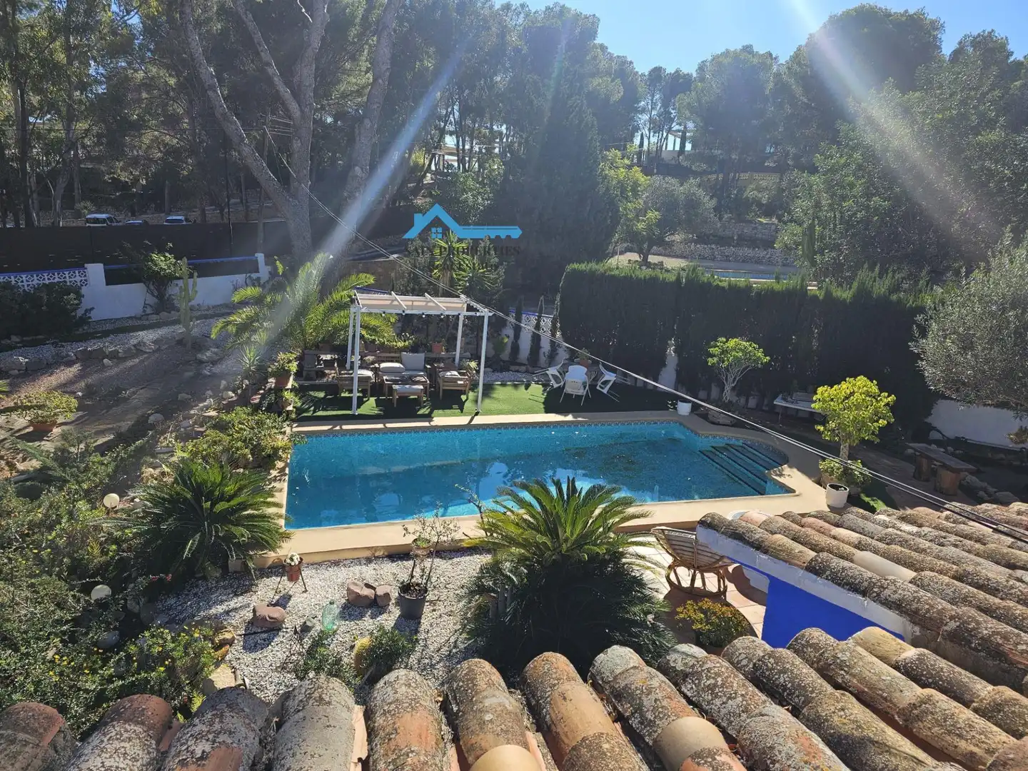 Piscina de Casa o chalet en venta en Altea con Aire acondicionado, Calefacción y Jardín privado