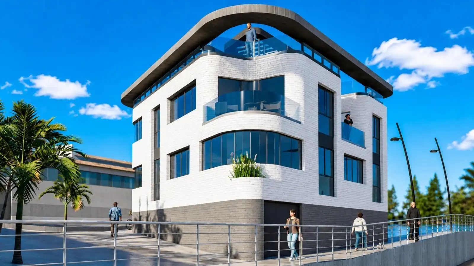 Vista exterior de Apartamento en venta en Adeje con Trastero y Amueblado