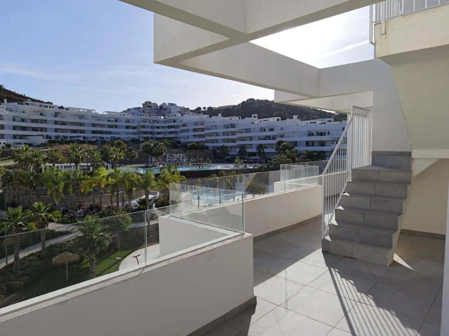Terraza de Ático de alquiler en Málaga con Aire acondicionado, Calefacción y Terraza