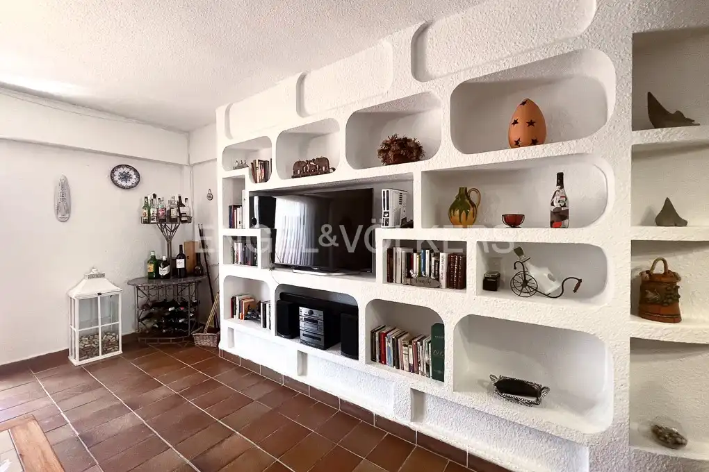 Sala de estar de Ático de alquiler en Sueca con Aire acondicionado, Calefacción y Jardín privado