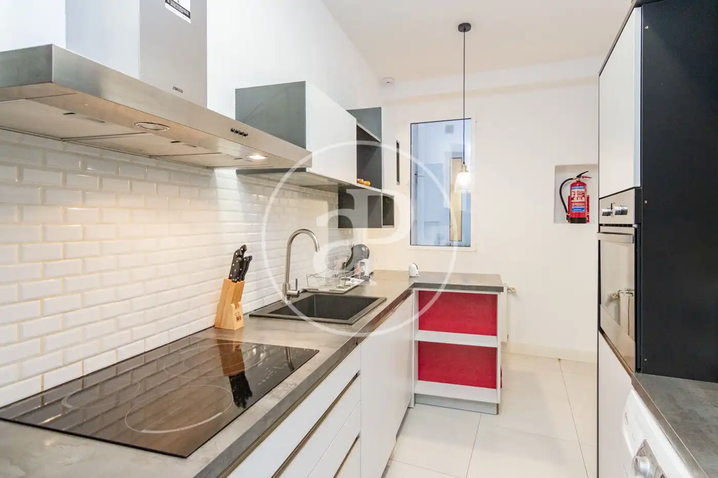 Kitchen of Flat for sale in Madrid  with Air Conditioner, Heating and Furnished