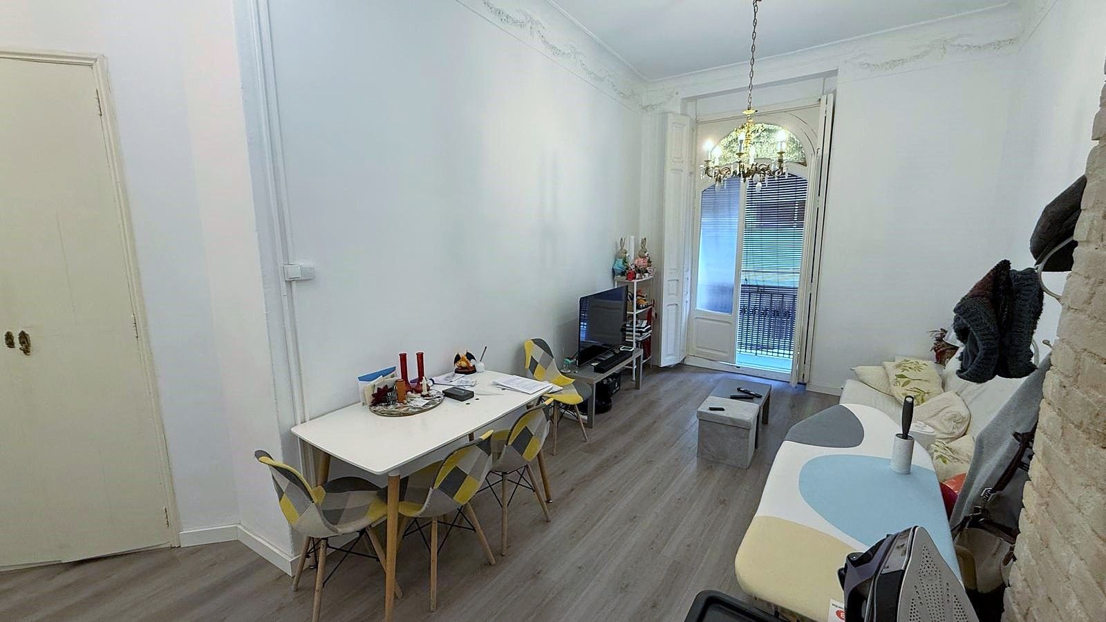Living room of Flat to rent in  Valencia Capital  with Balcony