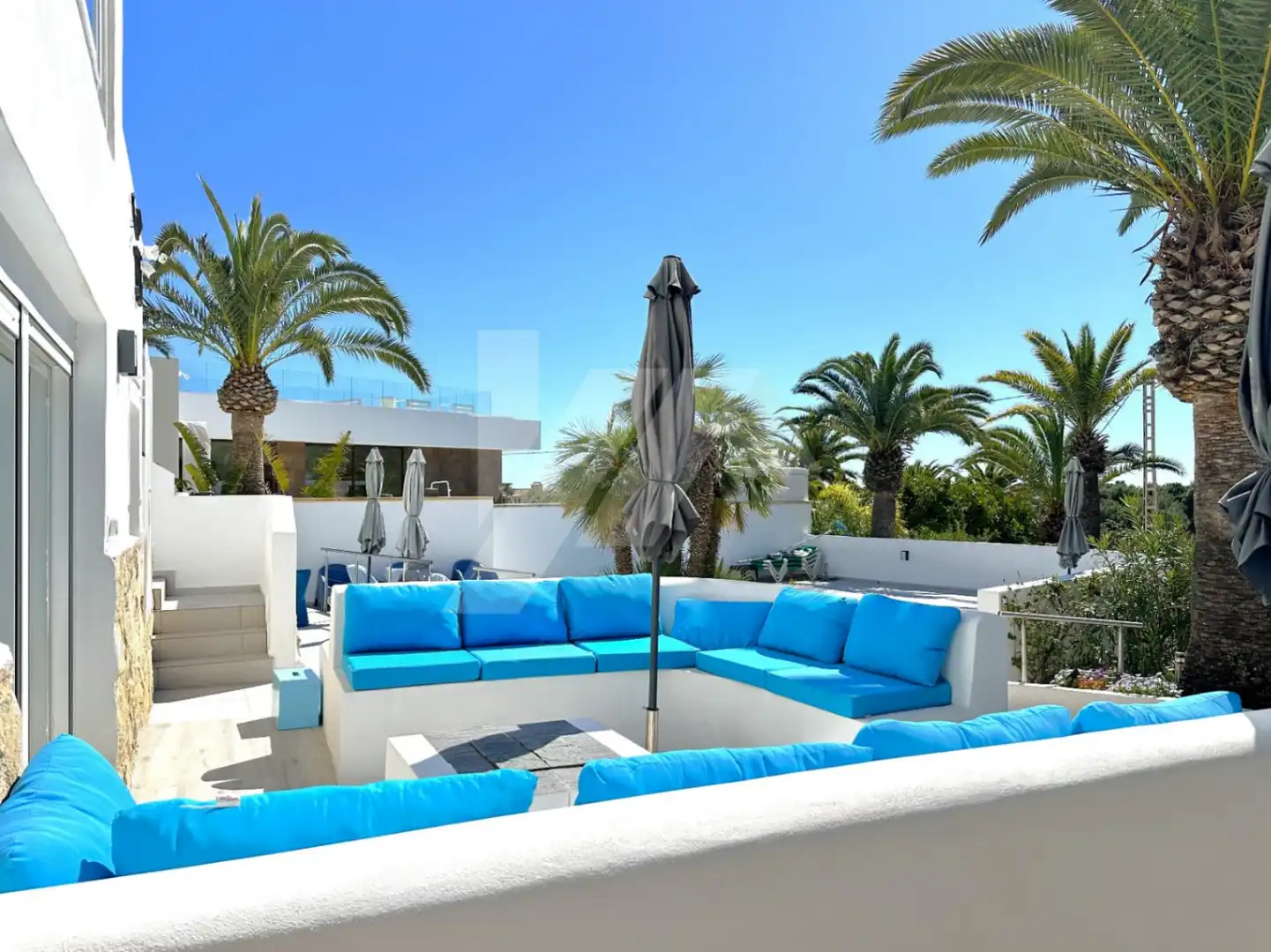 Terrassa de Casa o xalet en venda en Moraira amb Aire condicionat, Calefacció i Jardí privat