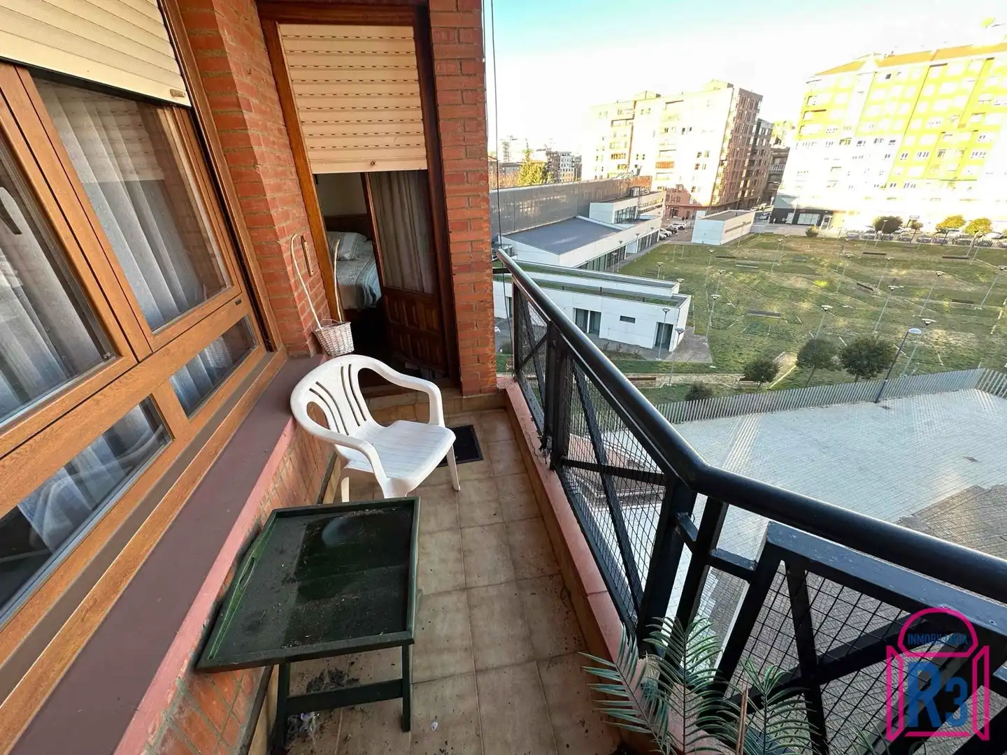 Balcony of Flat for rent in León Capital   with Heating, Terrace and Storage room