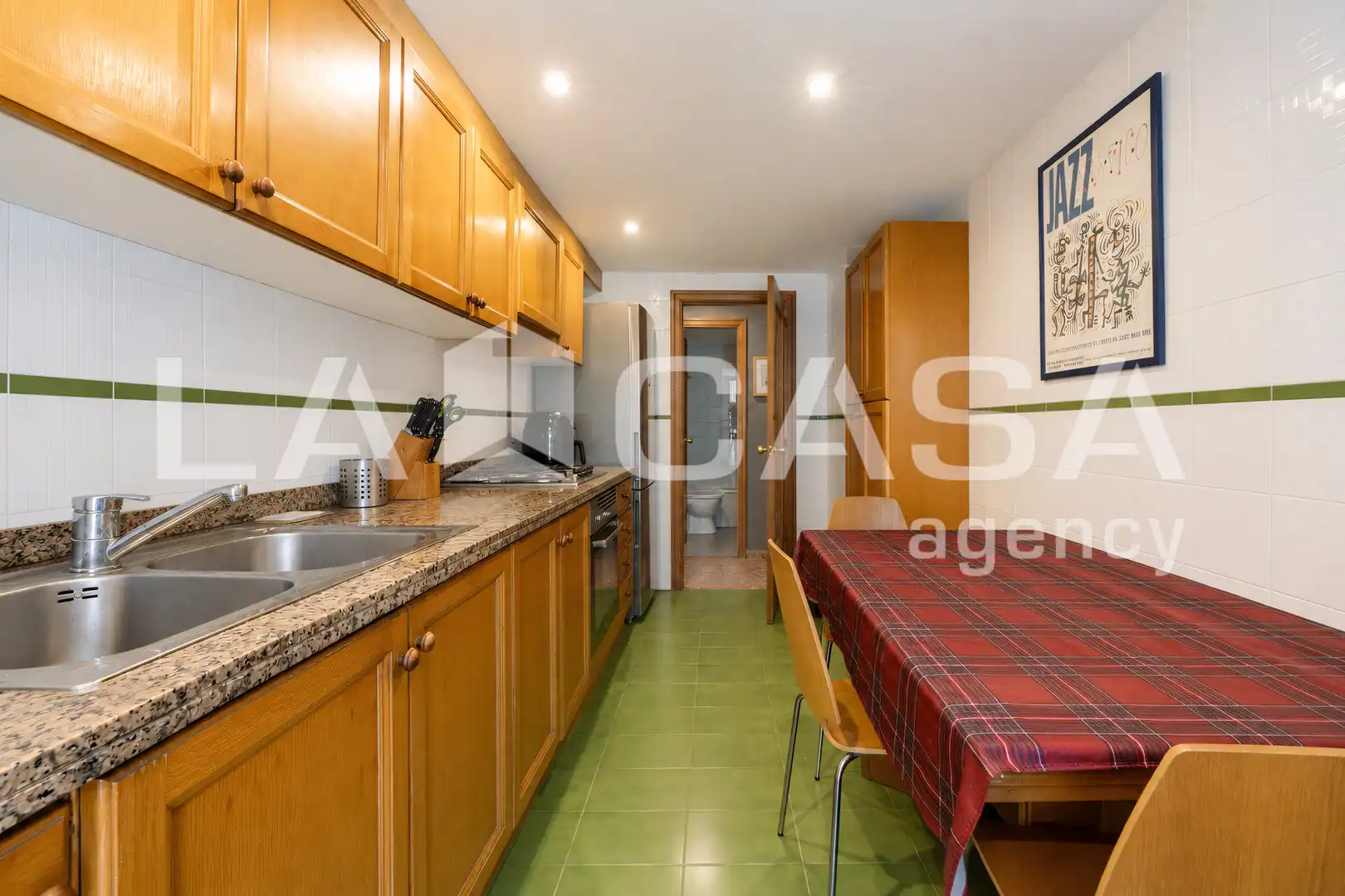 Kitchen of Flat for sale in Valencia  with Balcony