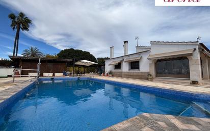 Piscina de Casa o xalet en venda en Santa Pola amb Aire condicionat, Calefacció i Jardí privat