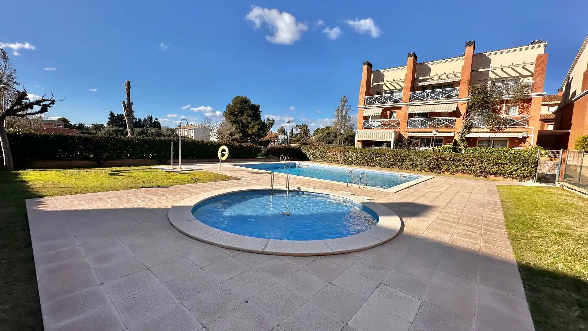 Swimming pool of Detached homes for sale in Cambrils  with Heating, Private garden and Storage room