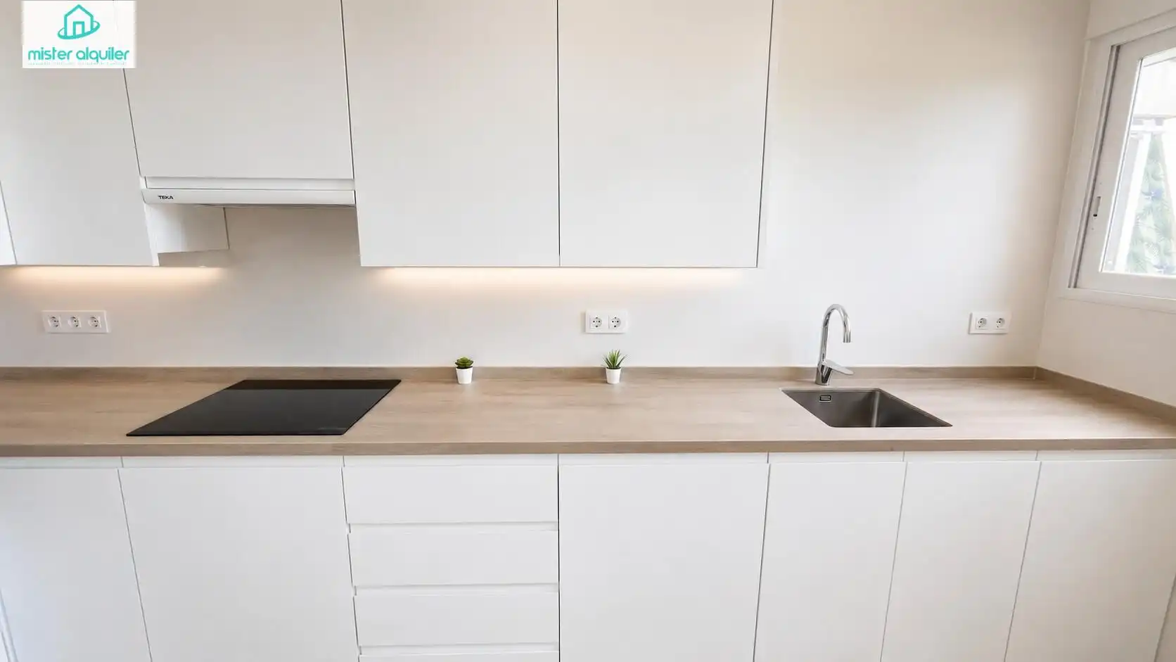 Kitchen of Apartments for rent in El Campello  with Air Conditioner, Heating and Terrace