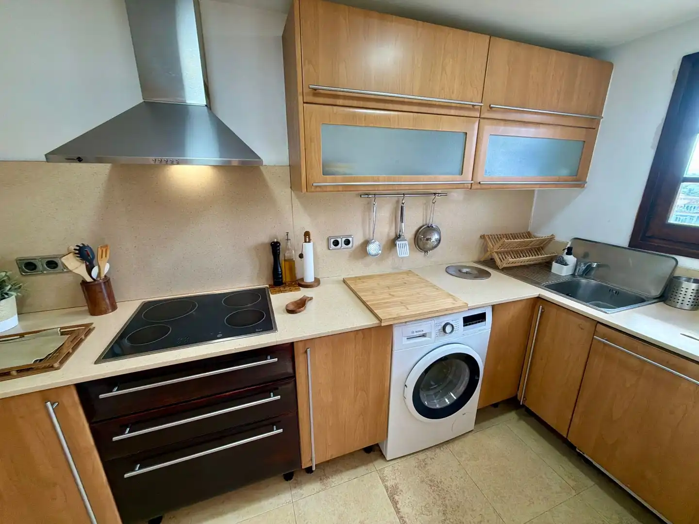 Kitchen of Apartments for sale in Alboraya  with Air Conditioner and Storage room