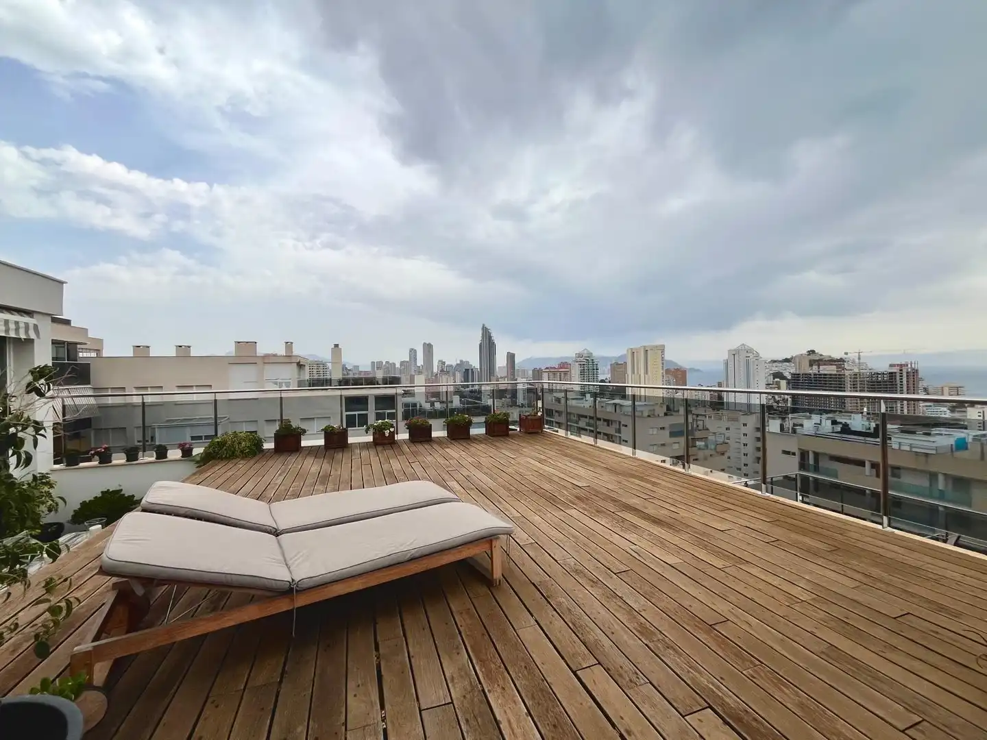 Terrassa de Àtic en venda en Villajoyosa / La Vila Joiosa amb Aire condicionat, Jardí privat i Terrassa