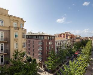 Exterior view of Flat for sale in  Granada Capital  with Heating, Parquet flooring and Terrace