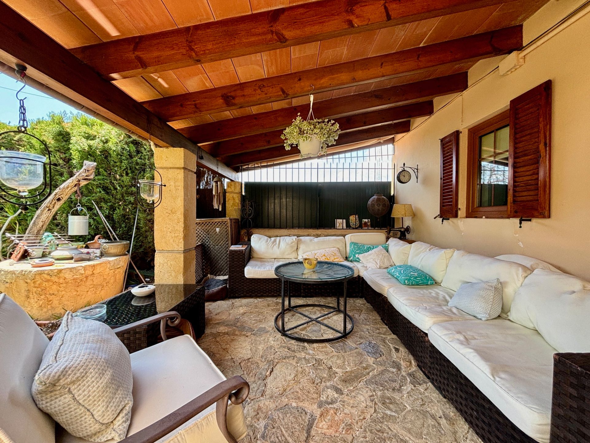 Terrace of Country house for sale in  Palma de Mallorca  with Air Conditioner, Private garden and Terrace